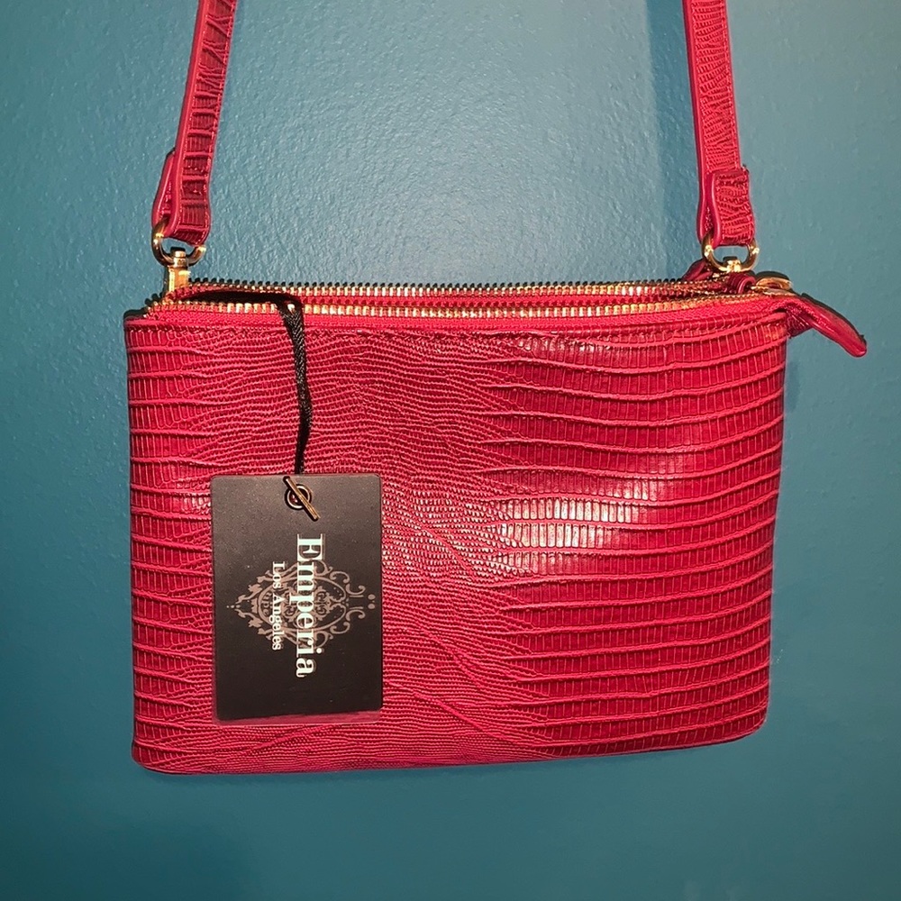 Callie Vegan Leather Crossbody Purse